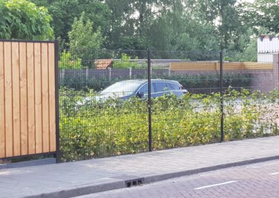 Dubbelstaafmat hekwerk icm Douglas poort 2
