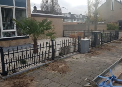 Sierhekwerk eigen model met bocht 2